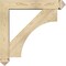Ekena Millwork Westlake Arts and Crafts Rough Sawn Bracket w/ Offset Brace, Douglas Fir, 6"W x 30"D x 30"H BKT0604X30X30WTL03RDF - alternate 2